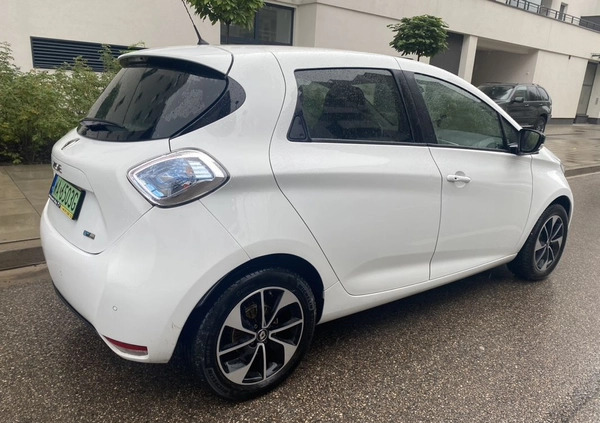 Renault Zoe cena 59000 przebieg: 60000, rok produkcji 2019 z Warszawa małe 254